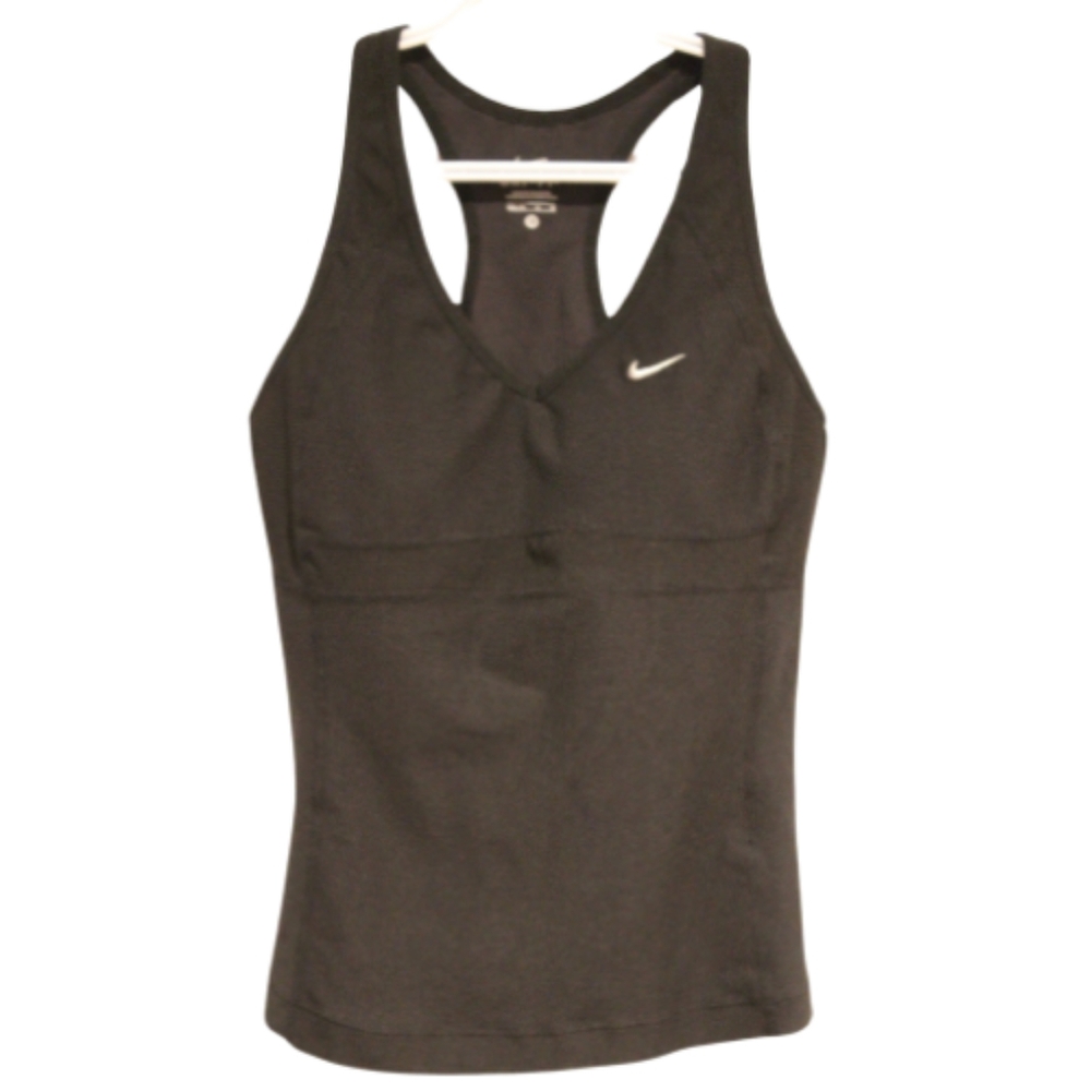 2/$25 🏷 Nike Black Active Tank (Built In Bra) Size M
